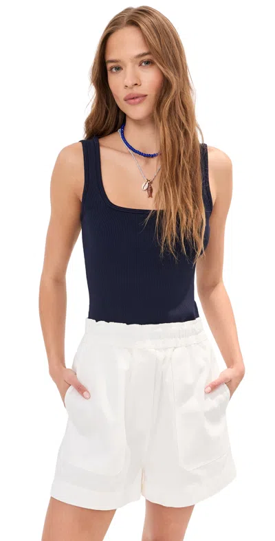 Le Bop Lucie Ringer Tank Navy In Blue