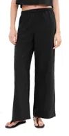 Le Bop Margot Linen Pants Black