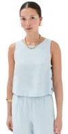 Le Bop Margot Tank Sky Blue