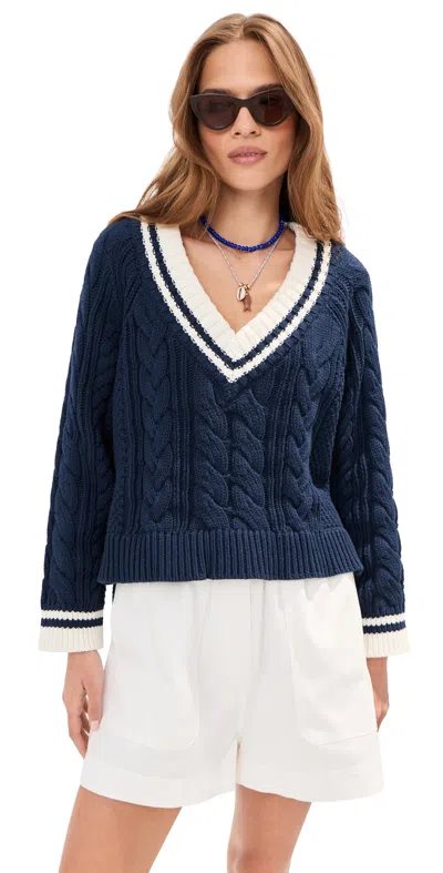 Le Bop Marley V Neck Sweater Midnight Multi