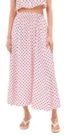 Le Bop Martha Skirt Pink Dot In Multi