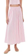 Le Bop Martha Skirt Pink Stripe
