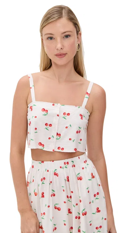 Le Bop Martha Top Cherries