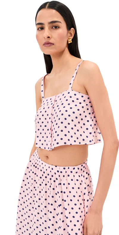Le Bop Martha Top Pink Dot
