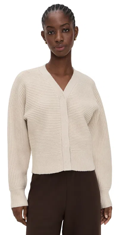 Le Bop Mira Stitched Cardigan Ivory In White