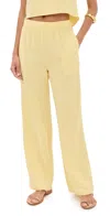 Le Bop Odette Pants Banana In Yellow