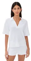 Le Bop Poolside Polo White