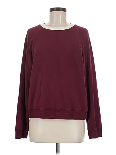 Pre-owned Le Bop Pullover Sweater In Burgundy