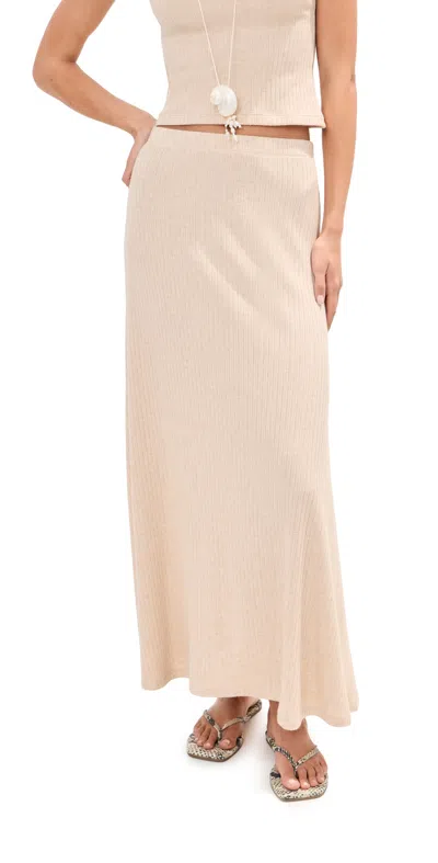 Le Bop Remi Skirt Oatmeal In Neutral