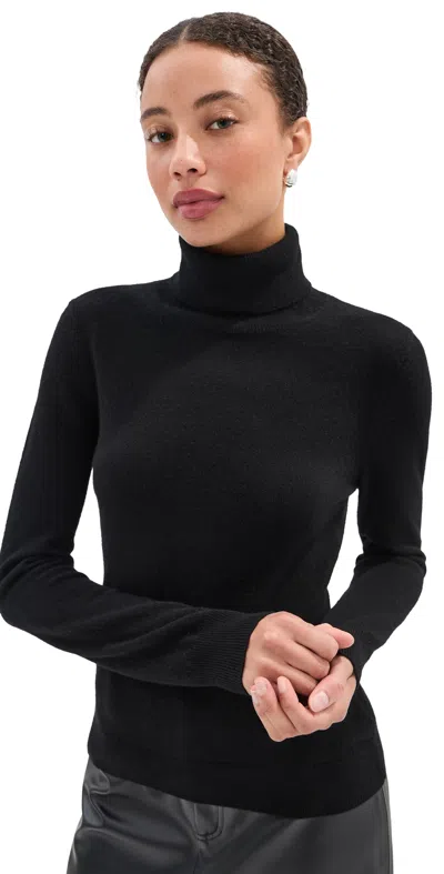 Le Bop Resa Turtleneck Cashmere Sweater Black