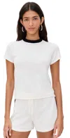 Le Bop Ringer Tee White