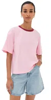 Le Bop Rory Ringer Tee Pink