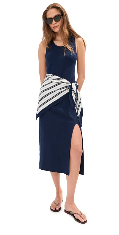 Le Bop Sasha Dress Midnight Multi In Blue