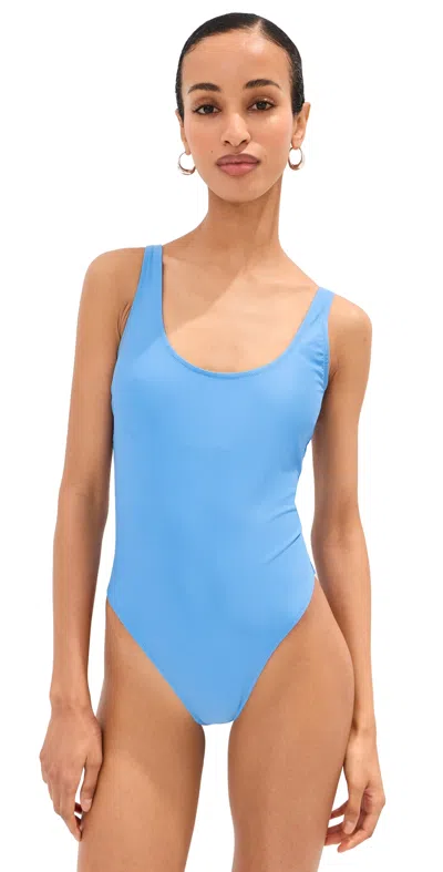 Le Bop Scoop Neck One Piece Marina In Blue