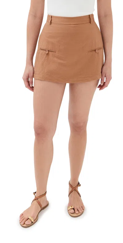 Le Bop Simone Skort Pecan