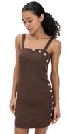 Le Bop Sylvie Dress Chocolate In Brown