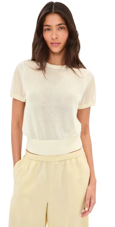 Le Bop Talia Tee White In Neutral
