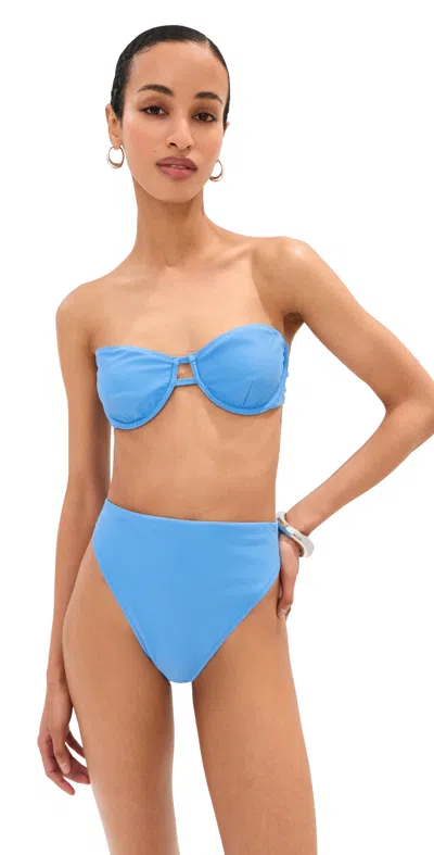 Le Bop Underwire Bikini Top Marina In Blue