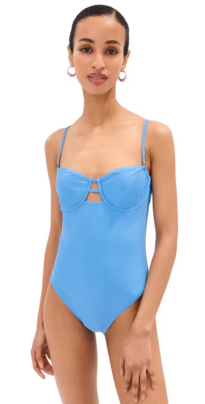 Le Bop Underwire One Piece Marina In Blue