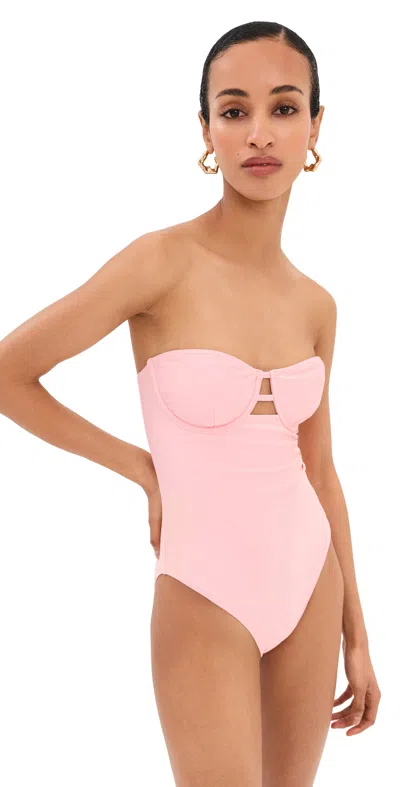 Le Bop Underwire One Piece Pink