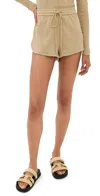 Le Bop Valerie Pointelle Shorts Taupe