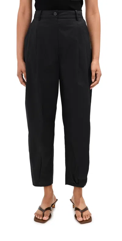 Le Bop Wilder Poplin Pants Black