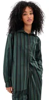 Le Bop Winnie Button Down Hunter Stripe