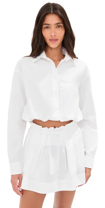 Le Bop Wylie Button Down White