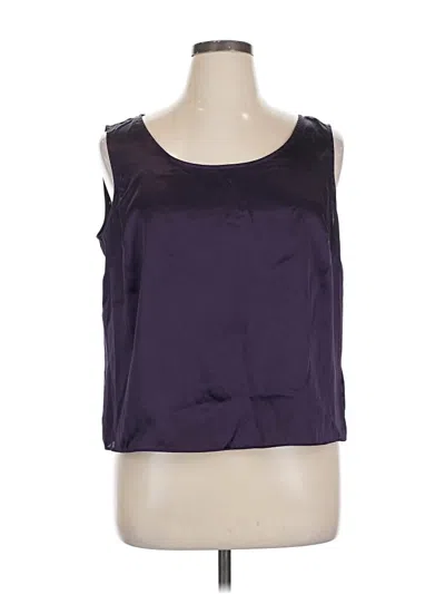 Pre-owned Le Bos Sleeveless Blouse In Purple