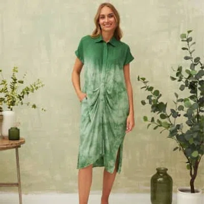 Le Bruit Qui Court Dressing Gown In Green