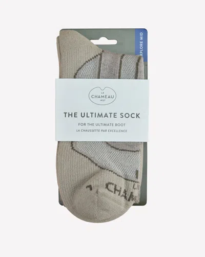 Le Chameau Explore Socks Mid In Brown