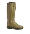 Le Chameau Neoprene-lined Chasseur Wellington Boots In Green