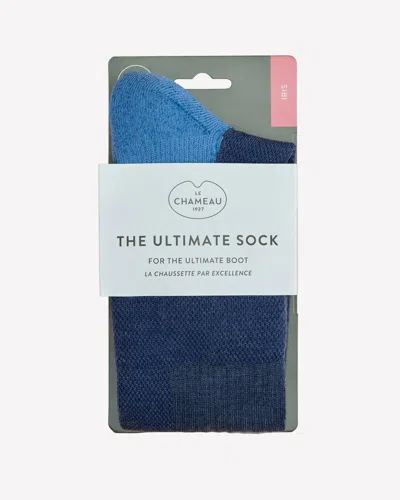 Le Chameau The Ultimate Socks Mid In Blue