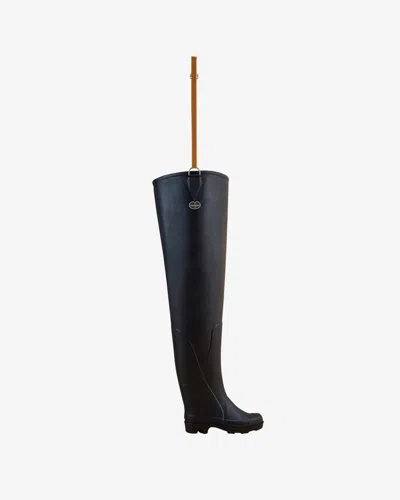 Le Chameau Women's Océane Ponti Lined Thigh Boot In Black