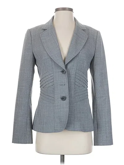 Pre-owned Le Chateau Blazer Jacket In Gray