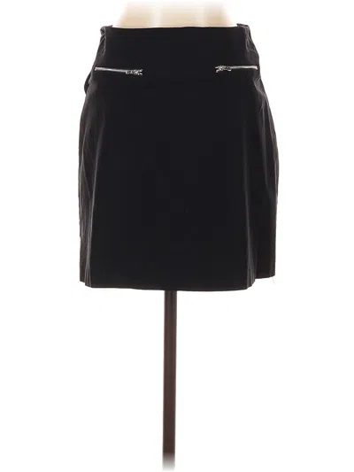 Pre-owned Le Chateau Casual Skirt In Black
