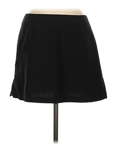 Pre-owned Le Chateau Casual Skirt In Black