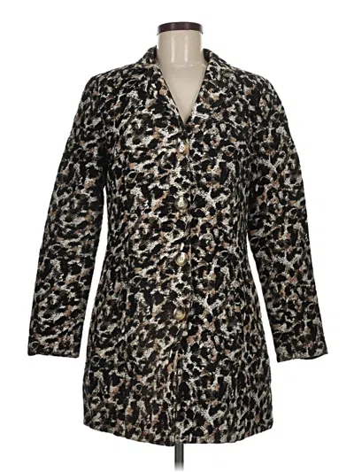 Pre-owned Le Chateau Coat In Gold