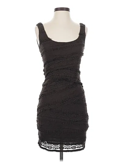 Pre-owned Le Chateau Cocktail Dress In Brown