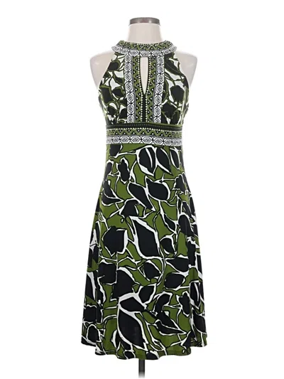 Pre-owned Le Chateau Cocktail Dress In Green
