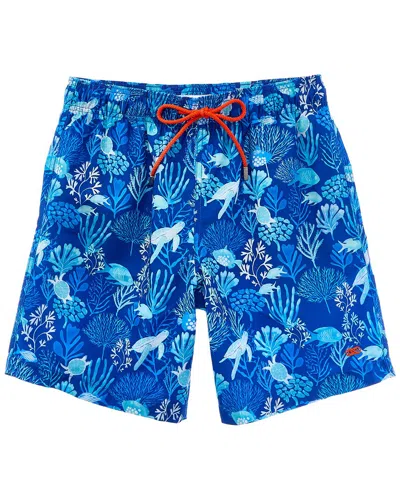 Le Club Di Mare Long Swim Trunk In Multi
