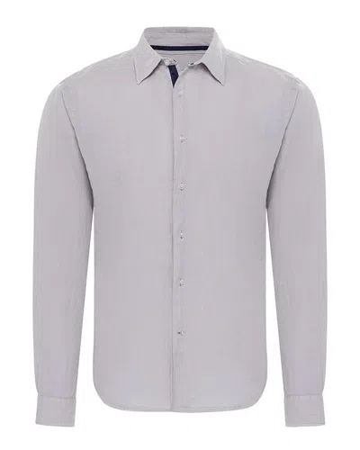 Le Club Peter Linen Shirt In Grey