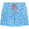 Le Club Resortwear 4.25" Le Club 4 Way Stretch Mens Swim Trunk In Ember