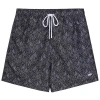 Le Club Resortwear Swim Trunks For Ultimate Comfort In White/black