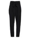 Le Col Woman Pants Black Size 6 Polyester In Black