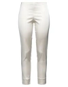 Le Col Woman Pants Ivory Size 10 Acetate, Elastane In White