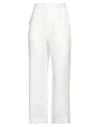 Le Col Woman Pants White Size 4 Polyester In White