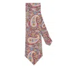 Le Colonel Men's Blue Liberty Fig Lee Manor Tie In Blue