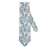 Le Colonel Men's Blue / White / Green Liberty Blue Libby Tie