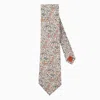 Le Colonel Men's Brown Liberty Katie & Millie Vanilla Tie